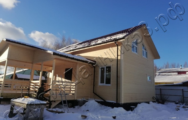 3 Каркасно-щитовой дом 142М², Тульская область, Заокский район, СНТ «Ивушка» (2)